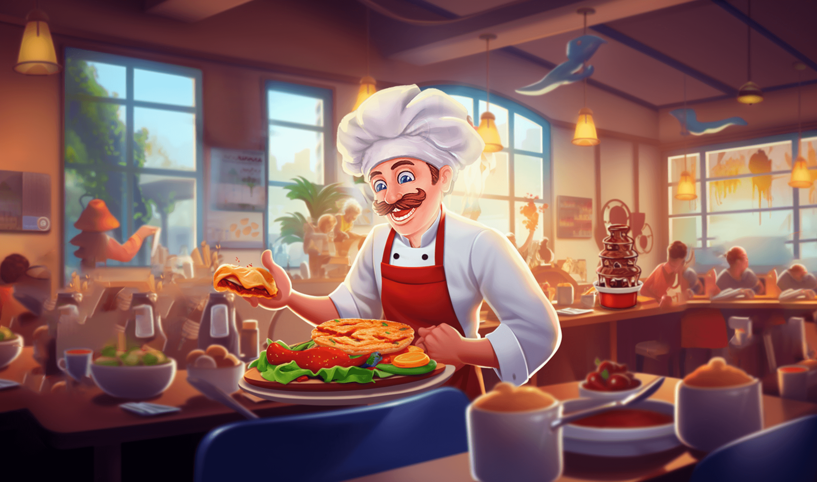 Cooking MAX mobile Game Art Style Documentation by Fazal Shah on Dribbble