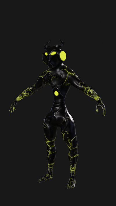 Metal human 3d animation graphic design maya sp