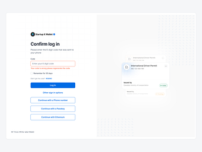 Login error state dashboard design design illustration minimal saas design ui uiux uxdesign