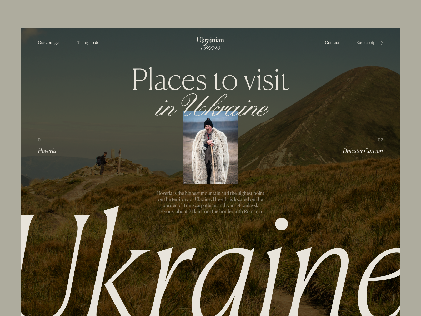 Ukrainian Gems graphic design vector