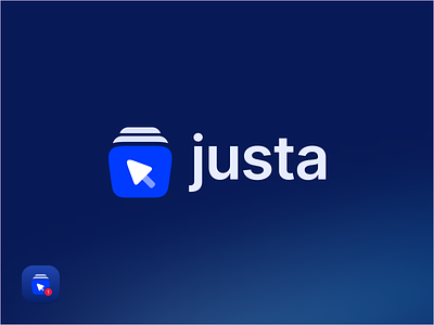 Introducing Justa 💻💎 brand identity branding collective design iconic identity justa logo logotype mark minimalist saas