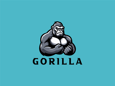 Gorilla Logo 3d angry gorilla animal gorilla head gorilla logo gorilla logos gorilla mascoat logo gorillas graphic design illustration kingkong new gorilla powerpoint shillhouette silverback strong top gorilla warrior