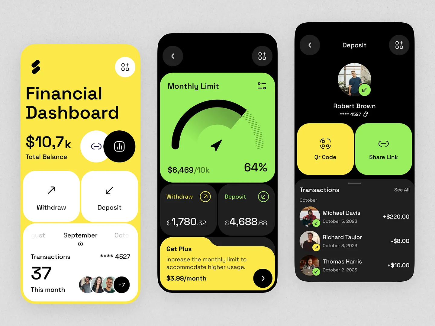 Innovative Finance Mobile App Design for User-Friendly Experience