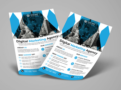 Corporate Digital Marketing Flyer Design Template a4flyer branding businessflyer companyflyer corporateflyer creativedesign creativeflyer digitalflyer digitalmarketing flyer flyerdesign flyertemplate graphicdesign marketingdesign marketingflyer marketingmaterial modernflyer printdesign professionalflyer promotionalflyer