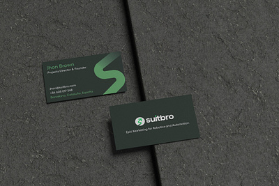 Suitbro cards branding graphic design