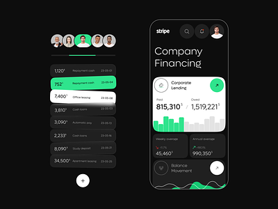 Stripe Pay - Payment Processing App app automation b2b business crm dashboard design finance financial fintech ios management mobile payment saas software transactions ui ux wallet