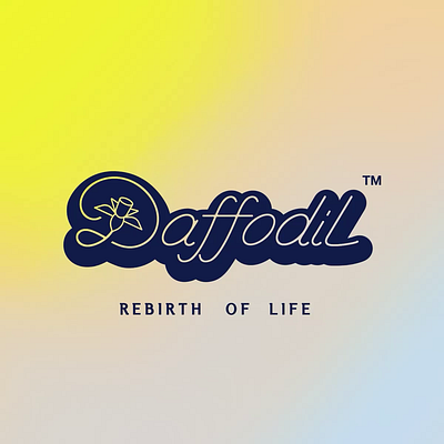 Daffodil (Logo Intro) animation branding graphic design logo logomotion motion graphics