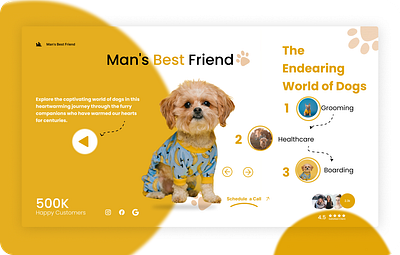 Exploring the Human-Dog Bond branding graphic design logo ui