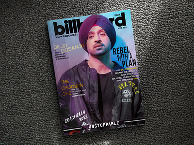 Billboard Magazine cover ✨ adobe artwork billbooard cover design graphic design layout magazine magazinecover photoshop print