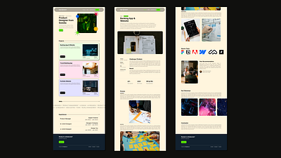 #Exploration - Portfolio Website 3d animation branding design elementor framer graphic design illustration logo motion graphics ui uidesign uiux ux webdesign webflow wordpress