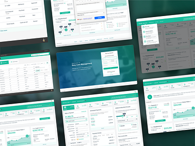 Loan Management Dashboard branding dashboard design figma design graphic design logo ui ui ux