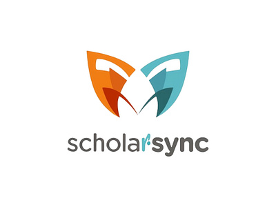 ScholarSync creative education graphic design illustration lecture logo logo design minimal scholarsync school simple student teacher university