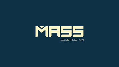 MASS CONSTRUCTION | Logo Design brand branding construction design designer graphic graphic design illustrator logo logos vector