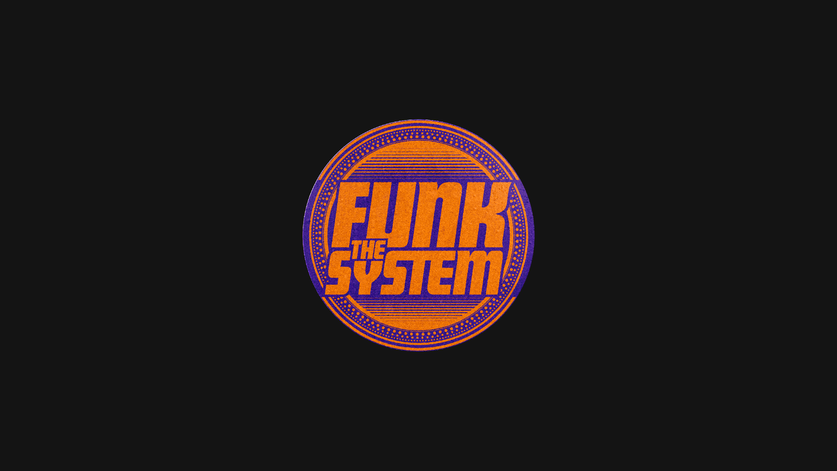 Funk the System DJs dj funk graphic design logo music