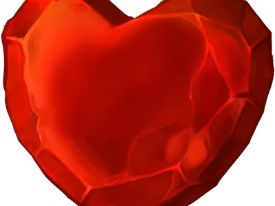 Stone Heart design heart illustration ui