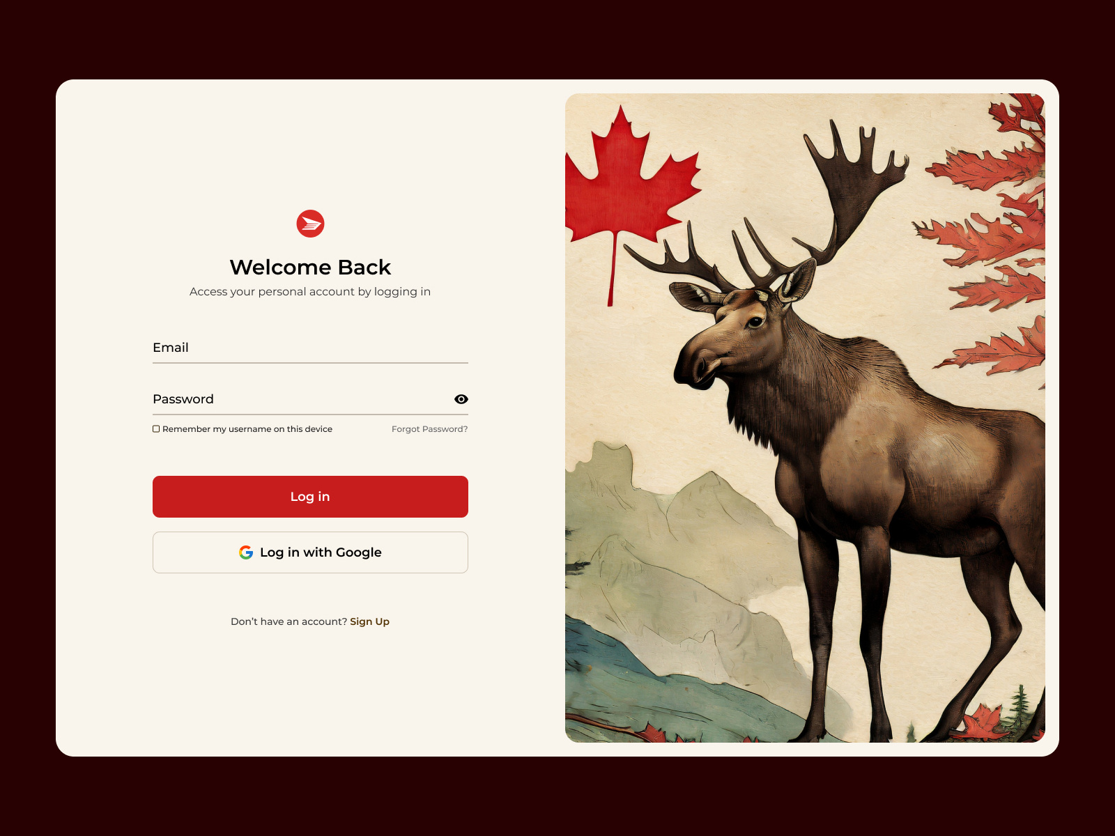 log-in-page-canada-post-by-jacob-di-domenico-on-dribbble