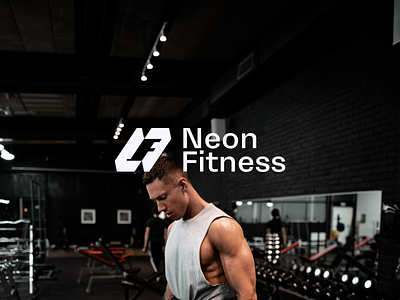 Neon Fitness Logo design branding fitness branding fitness logo gym gym logo gymlogo gyms branding logo neon neon logo