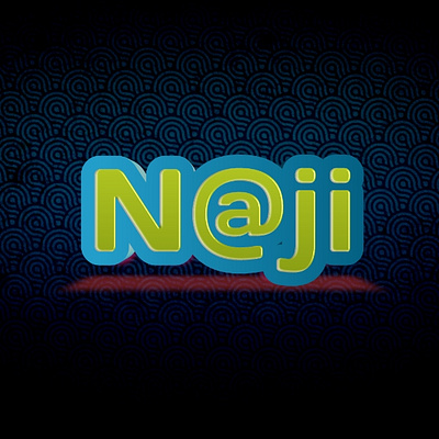 N@ji graphic design logo ui