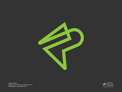 Letter R Flash Logo brand design branding letter r flash logo logo logodesign logotype minimal minimalist r