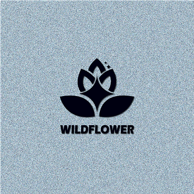 This is a Logo wildflower. 3d branding graphic design logo ui