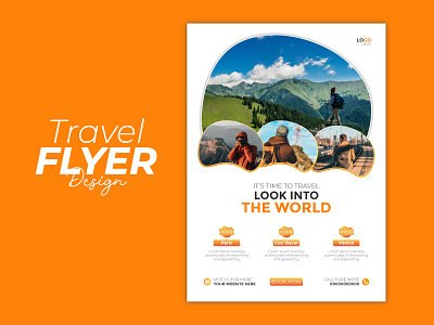 TRAVEL FLYER DESIGN flyer holiday print travel vacation