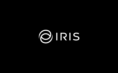 Iris Logo Design black design eye graphic design iris logo logo design minimal modern optics vector vision