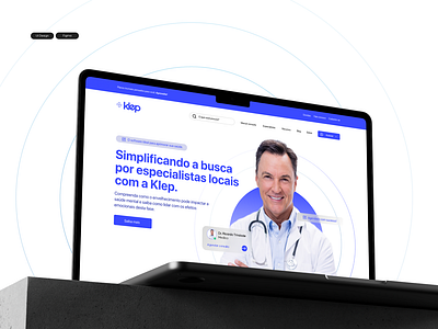 Klep - Website | UI/UX branding design graphic design lançamento logo minimal pagina de vendas site ui