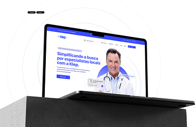 Klep - Website | UI/UX branding design graphic design lançamento logo minimal pagina de vendas site ui