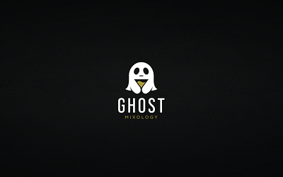 Ghost Mixology Logo Design alcohol bar bartender design drink ghost graphic design logo logo design modern vector