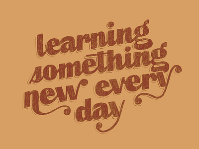 Learn Something New art design digital sketchbook drawing handlettering illustration ipad illustration ipad lettering learn something every day learn something new lettering mom life motherhood procreate procreate art procreate illustration procreate lettering sketch type typography