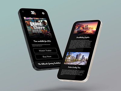 GTA VI Gaming Platform (Landing Page) UI creative design design designpreview gamedesign gameui gaming gamingui gamingworld gtavi ui uidesign uxui