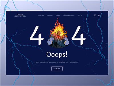 DieLam page 404 concept creativity design page404 ui ux