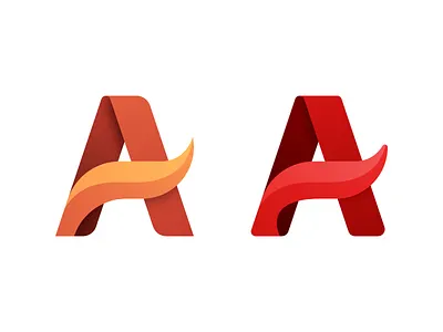 Autumn Concept Logo affinitydesigner graphic design logo logodesign malcodesigns