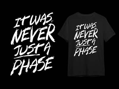 It was never just a phase T-Shirt emo phase pop punk t shirt warped band warped tour