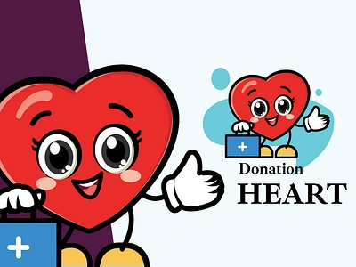 Mascot Design - Organ donation campaign art artist design graphic design illustration typography vector