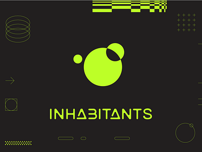 Inhabitants design geometry illustration layout logo pattern