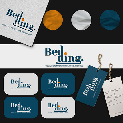 Branding for "Bedding" branding graphic design identity logo vector