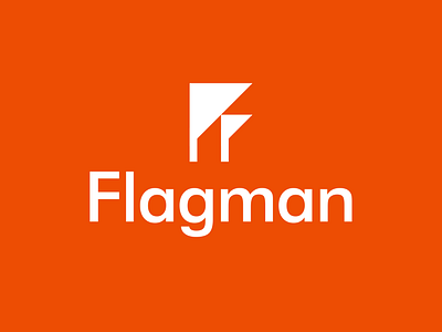 Flagman apparel branding brandmark clothing fashion flag graphic design identity label logo logotype luxury shopping wear