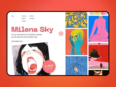 Art Gallery Website after effects art art gallery design figma nft ui ux web webdesign