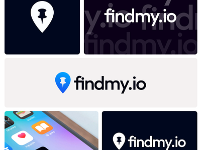 findmy.io Branding apple brand identity branding design figma graphic design icons iphone logo logo design