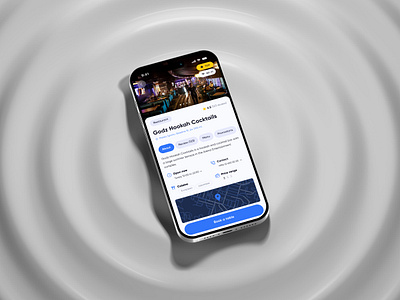Restaurant Bookings App app booking design food mobile restaurant style ui ux