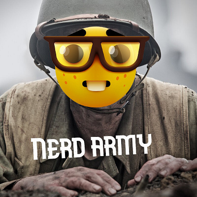 The nerd army meme nerd