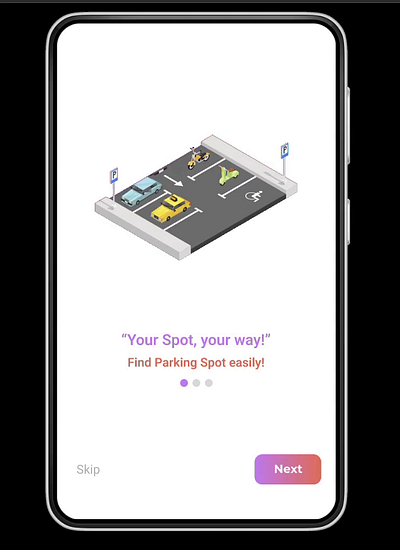 ParkNGo - Parking App Onboarding Animation animation figma lottie motion graphics ui ui ux