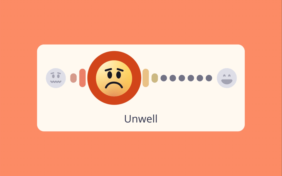 Emoji Sliding Scale animation emoji face happy lines radar sad scale slider ui