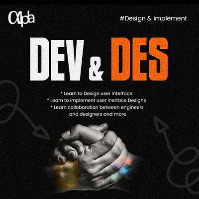 Dev & Des branding graphic design