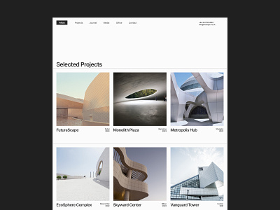 Altus - Architecture Website Template architecture interior design ui ux webflow website