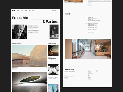 Altus - Architecture Website Template architecture interior design ui ux webflow website