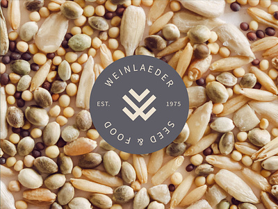 Weinlaeder Seed Co. Brand Mark branding logo logo badge logo mark secondary mark seed company branding