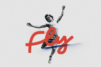 Fly Parkour active brand brand identity branding fly graphic design jump logo parkour ui