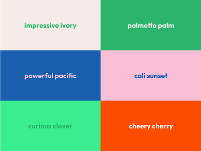 Bright Color Palette designs, themes, templates and downloadable graphic  elements on Dribbble